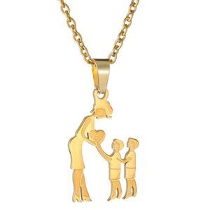 3for$20 Mother Son Daughter Pendant Necklace Women's adjustable Necklace
